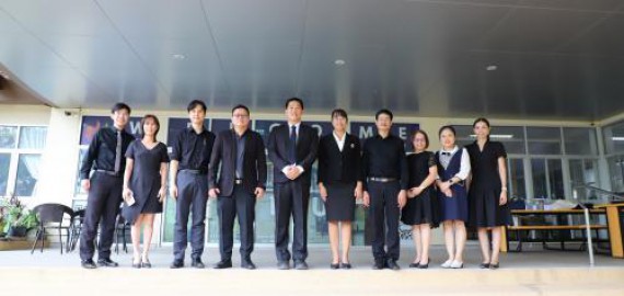 ภาพกิจกรรม  คณะวิทยาศาสตร์และเทคโนโลยี มหาวิทยาลัยราชภัฏกำแพงเพชร จัดการประชุมพัฒนาระบบสะสมหน่วยกิต (Credit Bank) ระหว่างคณะวิทยาศาสตร์และเทคโนโลยี และโรงเรียนคลองขลุงราษฎร์รังสรรค์