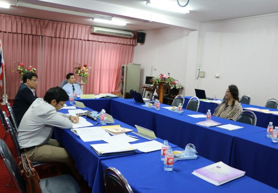 การตรวจประเมินคุณภาพการศึกษาภายใน  ประจำปีการศึกษา 2557 ระดับหลักสูตรเคมี 