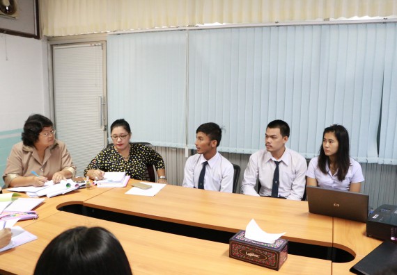 การตรวจประเมินคุณภาพการศึกษาภายใน ประจำปีการศึกษา 2557 ระดับหลักสูตรวิทยาการคอมพิวเตอร์และเทคโนโลยีสารสนเทศ