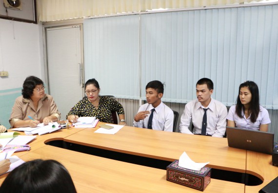 การตรวจประเมินคุณภาพการศึกษาภายใน ประจำปีการศึกษา 2557 ระดับหลักสูตรวิทยาการคอมพิวเตอร์และเทคโนโลยีสารสนเทศ