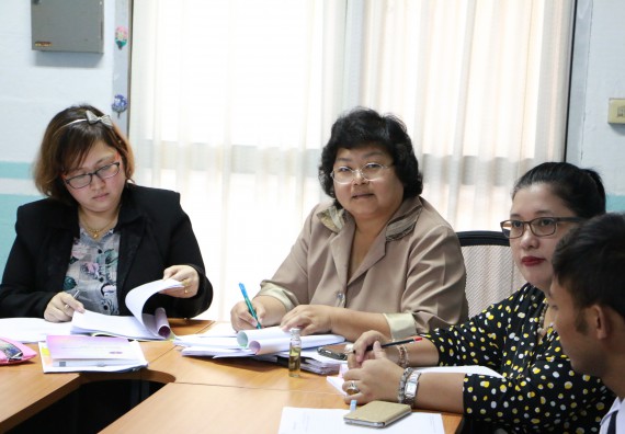 การตรวจประเมินคุณภาพการศึกษาภายใน ประจำปีการศึกษา 2557 ระดับหลักสูตรวิทยาการคอมพิวเตอร์และเทคโนโลยีสารสนเทศ