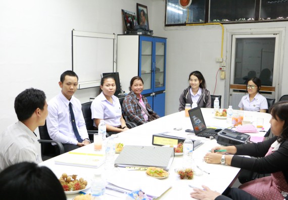 การตรวจประเมินคุณภาพการศึกษาภายใน ประจำปีการศึกษา 2557 ระดับหลักสูตรฟิสิกส์