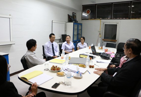 การตรวจประเมินคุณภาพการศึกษาภายใน ประจำปีการศึกษา 2557 ระดับหลักสูตรฟิสิกส์