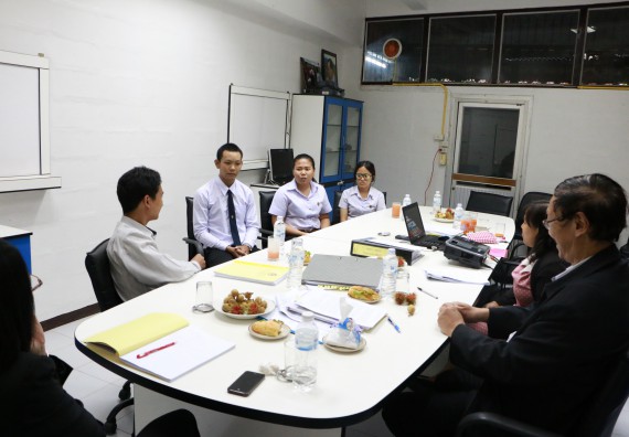 การตรวจประเมินคุณภาพการศึกษาภายใน ประจำปีการศึกษา 2557 ระดับหลักสูตรฟิสิกส์