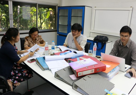 การตรวจประเมินคุณภาพการศึกษาภายใน ประจำปีการศึกษา 2557 ระดับหลักสูตรวิทยาศาสตร์สิ่งแวดล้อม