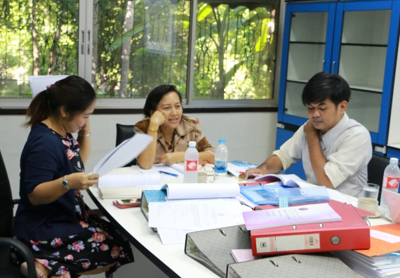 การตรวจประเมินคุณภาพการศึกษาภายใน ประจำปีการศึกษา 2557 ระดับหลักสูตรวิทยาศาสตร์สิ่งแวดล้อม