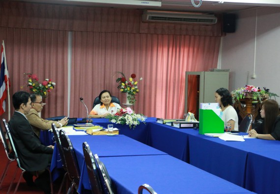 การตรวจประเมินคุณภาพการศึกษาภายใน ประจำปีการศึกษา 2557 ระดับหลักสูตรคณิตศาสตร์