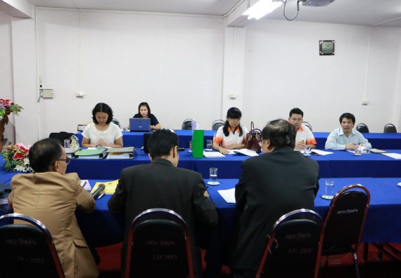 การตรวจประเมินคุณภาพการศึกษาภายใน ประจำปีการศึกษา 2557 ระดับหลักสูตรคณิตศาสตร์