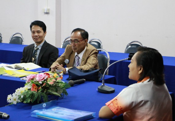 การตรวจประเมินคุณภาพการศึกษาภายใน ประจำปีการศึกษา 2557 ระดับหลักสูตรคณิตศาสตร์