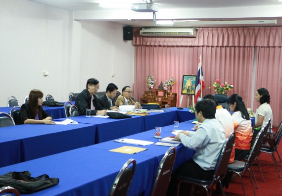 การตรวจประเมินคุณภาพการศึกษาภายใน ประจำปีการศึกษา 2557 ระดับหลักสูตรคณิตศาสตร์