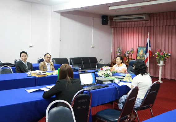 การตรวจประเมินคุณภาพการศึกษาภายใน ประจำปีการศึกษา 2557 ระดับหลักสูตรคณิตศาสตร์