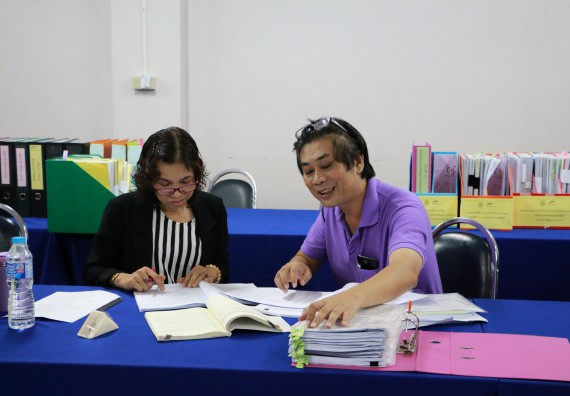 การตรวจประเมินคุณภาพการศึกษาภายใน ระดับคณะ ประจำปีการศึกษา 2557