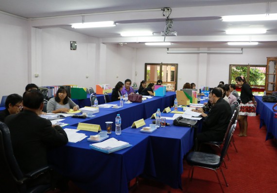 การตรวจประเมินคุณภาพการศึกษาภายใน ระดับคณะ ประจำปีการศึกษา 2557