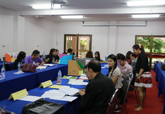 การตรวจประเมินคุณภาพการศึกษาภายใน ระดับคณะ ประจำปีการศึกษา 2557