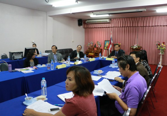 การตรวจประเมินคุณภาพการศึกษาภายใน ระดับคณะ ประจำปีการศึกษา 2557