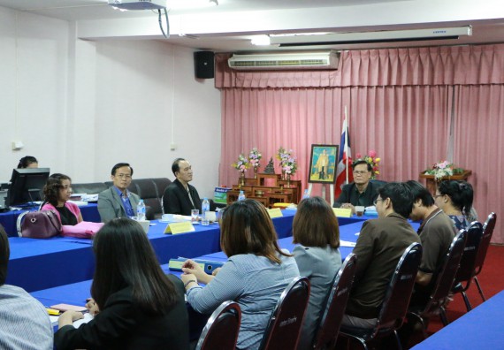 การตรวจประเมินคุณภาพการศึกษาภายใน ระดับคณะ ประจำปีการศึกษา 2557