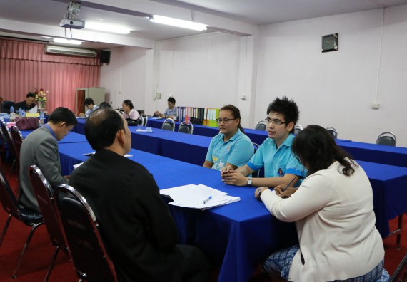 การตรวจประเมินคุณภาพการศึกษาภายใน ระดับคณะ ประจำปีการศึกษา 2557