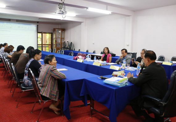 การตรวจประเมินคุณภาพการศึกษาภายใน ระดับคณะ ประจำปีการศึกษา 2557