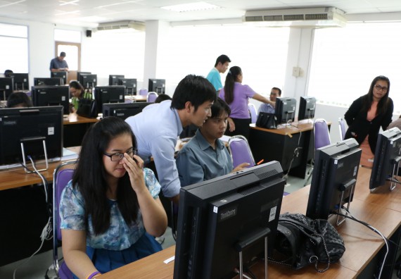 อบรมการใช้งานระบบสารสนเทศจัดการเอกสารด้านประกันคุณภาพการศึกษา ระดับหลักสูตร ระดับคณะ และระดับมหาวิทยาลัย ประจำปีการศึกษา 2557