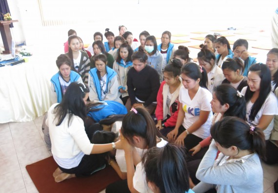 โปรแกรมวิชาสาธารณสุขศาสตร์ จัดกิจกรรมเสริมทักษะทางด้านคุณธรรมและจริยธรรม