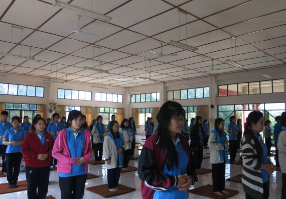 โปรแกรมวิชาสาธารณสุขศาสตร์ จัดกิจกรรมเสริมทักษะทางด้านคุณธรรมและจริยธรรม