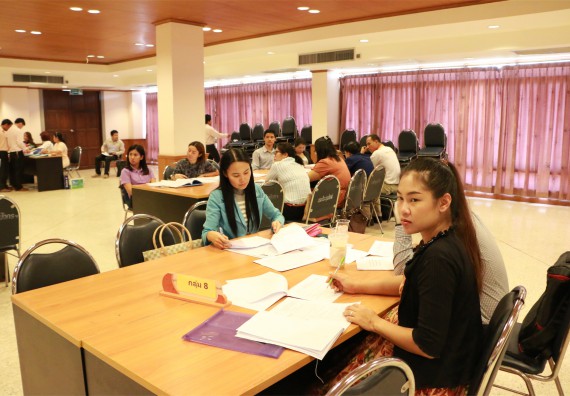 คณะวิทยาศาสตร์และเทคโนโลยี เข้าร่วม โครงการฝึกอบรมผู้ประเมินคุณภาพภายในระดับหลักสูตร