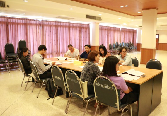 คณะวิทยาศาสตร์และเทคโนโลยี เข้าร่วม โครงการฝึกอบรมผู้ประเมินคุณภาพภายในระดับหลักสูตร