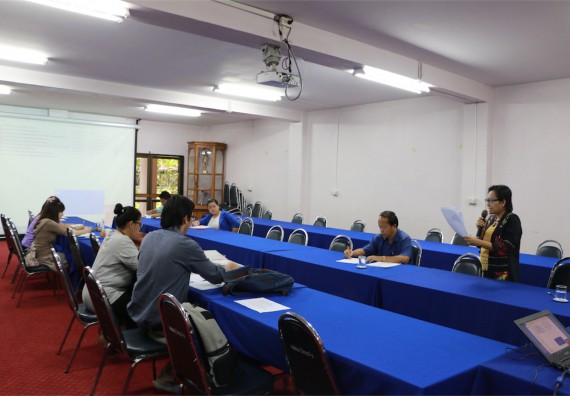 คณะวิทยาศาสตร์และเทคโนโลยี จัดการประชุม เรื่อง การรับตรวจประเมินภายใน และการจัดทำรายงานการประเมินตนเอง