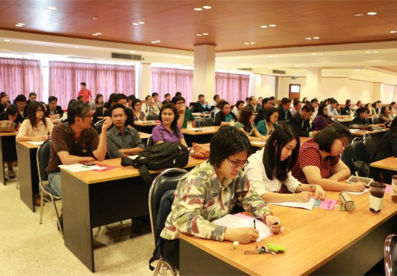 คณะวิทยาศาสตร์และเทคโนโลยี เข้าร่วมอบรม การเขียนบทความจากงานวิจัยและงานวิชาการ จัดโดย สถาบันวิจัยและพัฒนา