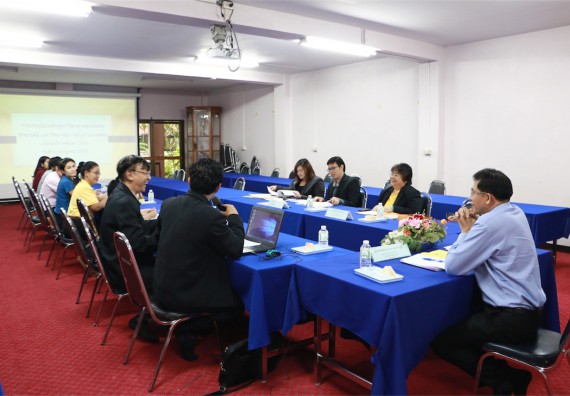 โปรแกรมวิชาเคมี ตรวจประเมินคุณภาพการศึกษาภายใน ประจำปีการศึกษา 2558 ระดับหลักสูตรเคมี