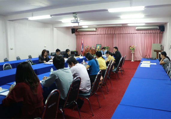 โปรแกรมวิชาเคมี ตรวจประเมินคุณภาพการศึกษาภายใน ประจำปีการศึกษา 2558 ระดับหลักสูตรเคมี