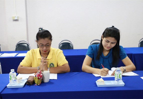 โปรแกรมวิชาเคมี ตรวจประเมินคุณภาพการศึกษาภายใน ประจำปีการศึกษา 2558 ระดับหลักสูตรเคมี