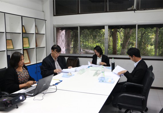 โปรแกรมวิชาฟิสิกส์ ตรวจประเมินคุณภาพการศึกษาภายใน ประจำปีการศึกษา 2558 ระดับหลักสูตรฟิสิกส์