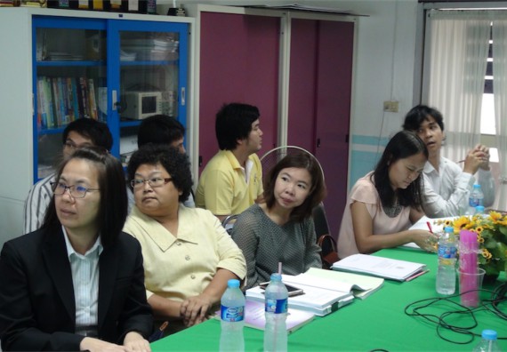 โปรแกรมวิชาวิทยาการคอมพิวเตอร์ ตรวจประเมินคุณภาพการศึกษาภายใน ประจำปีการศึกษา 2558 ระดับหลักสูตร 