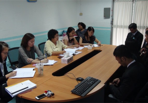 โปรแกรมวิชาวิทยาการคอมพิวเตอร์ ตรวจประเมินคุณภาพการศึกษาภายใน ประจำปีการศึกษา 2558 ระดับหลักสูตร 