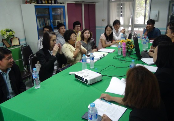 โปรแกรมวิชาวิทยาการคอมพิวเตอร์ ตรวจประเมินคุณภาพการศึกษาภายใน ประจำปีการศึกษา 2558 ระดับหลักสูตร 