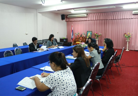 โปรแกรมวิชาชีววิทยา ตรวจประเมินคุณภาพการศึกษาภายใน ประจำปีการศึกษา 2558 ระดับหลักสูตรชีววิทยา