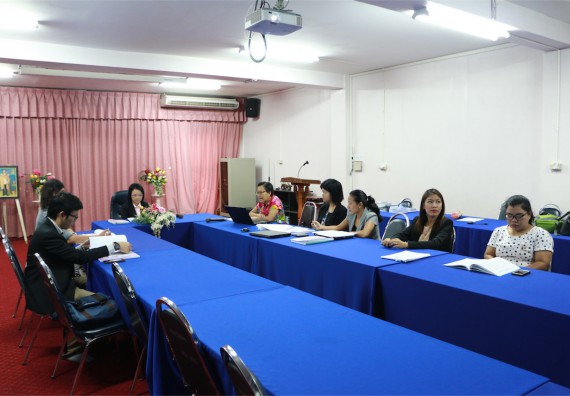 โปรแกรมวิชาชีววิทยา ตรวจประเมินคุณภาพการศึกษาภายใน ประจำปีการศึกษา 2558 ระดับหลักสูตรชีววิทยา