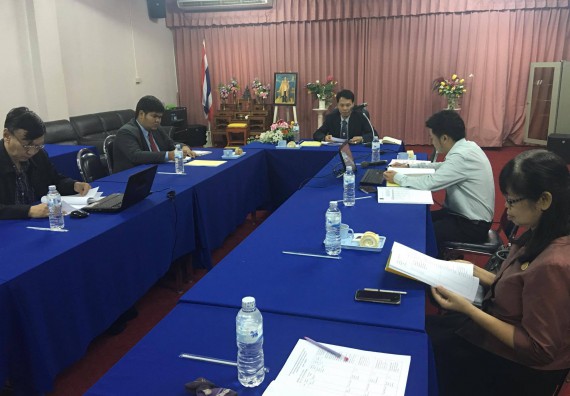 โปรแกรมวิชาคณิตศาสตร์ ตรวจประเมินคุณภาพการศึกษาภายใน ประจำปีการศึกษา 2558 ระดับหลักสูตรคณิตศาสตร์