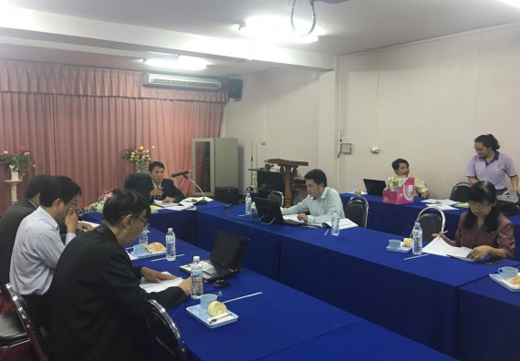 โปรแกรมวิชาคณิตศาสตร์ ตรวจประเมินคุณภาพการศึกษาภายใน ประจำปีการศึกษา 2558 ระดับหลักสูตรคณิตศาสตร์