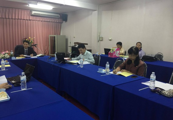 โปรแกรมวิชาคณิตศาสตร์ ตรวจประเมินคุณภาพการศึกษาภายใน ประจำปีการศึกษา 2558 ระดับหลักสูตรคณิตศาสตร์