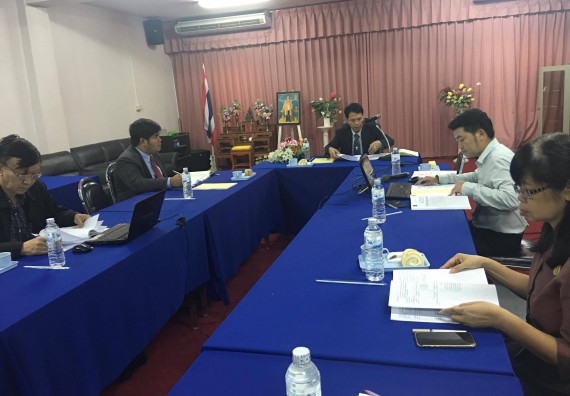 โปรแกรมวิชาคณิตศาสตร์ ตรวจประเมินคุณภาพการศึกษาภายใน ประจำปีการศึกษา 2558 ระดับหลักสูตรคณิตศาสตร์