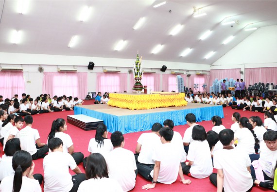 คณะวิทยาศาสตร์และเทคโนโลยี กิจกรรมบายศรีสู่ขวัญ คณะวิทยาศาสตร์และเทคโนโลยี ประจำปี 2559