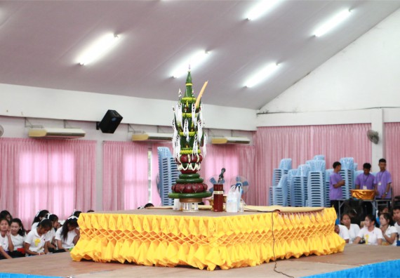 คณะวิทยาศาสตร์และเทคโนโลยี กิจกรรมบายศรีสู่ขวัญ คณะวิทยาศาสตร์และเทคโนโลยี ประจำปี 2559