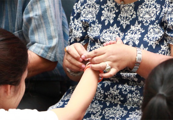 คณะวิทยาศาสตร์และเทคโนโลยี กิจกรรมบายศรีสู่ขวัญ คณะวิทยาศาสตร์และเทคโนโลยี ประจำปี 2559