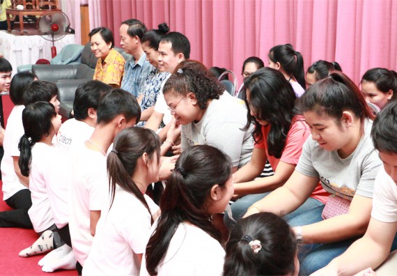 คณะวิทยาศาสตร์และเทคโนโลยี กิจกรรมบายศรีสู่ขวัญ คณะวิทยาศาสตร์และเทคโนโลยี ประจำปี 2559