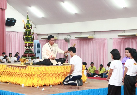 คณะวิทยาศาสตร์และเทคโนโลยี กิจกรรมบายศรีสู่ขวัญ คณะวิทยาศาสตร์และเทคโนโลยี ประจำปี 2559