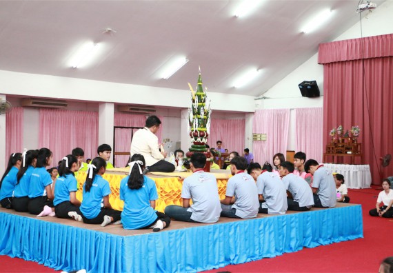 คณะวิทยาศาสตร์และเทคโนโลยี กิจกรรมบายศรีสู่ขวัญ คณะวิทยาศาสตร์และเทคโนโลยี ประจำปี 2559