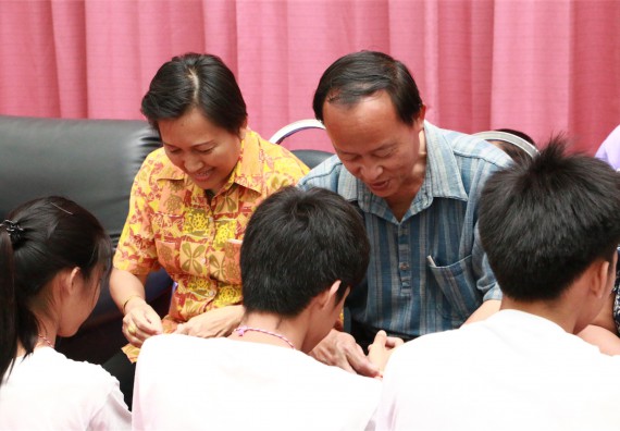 คณะวิทยาศาสตร์และเทคโนโลยี กิจกรรมบายศรีสู่ขวัญ คณะวิทยาศาสตร์และเทคโนโลยี ประจำปี 2559