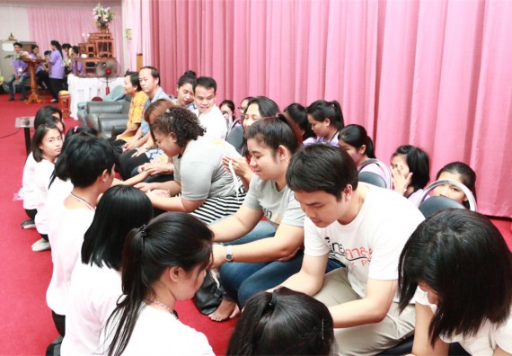 คณะวิทยาศาสตร์และเทคโนโลยี กิจกรรมบายศรีสู่ขวัญ คณะวิทยาศาสตร์และเทคโนโลยี ประจำปี 2559